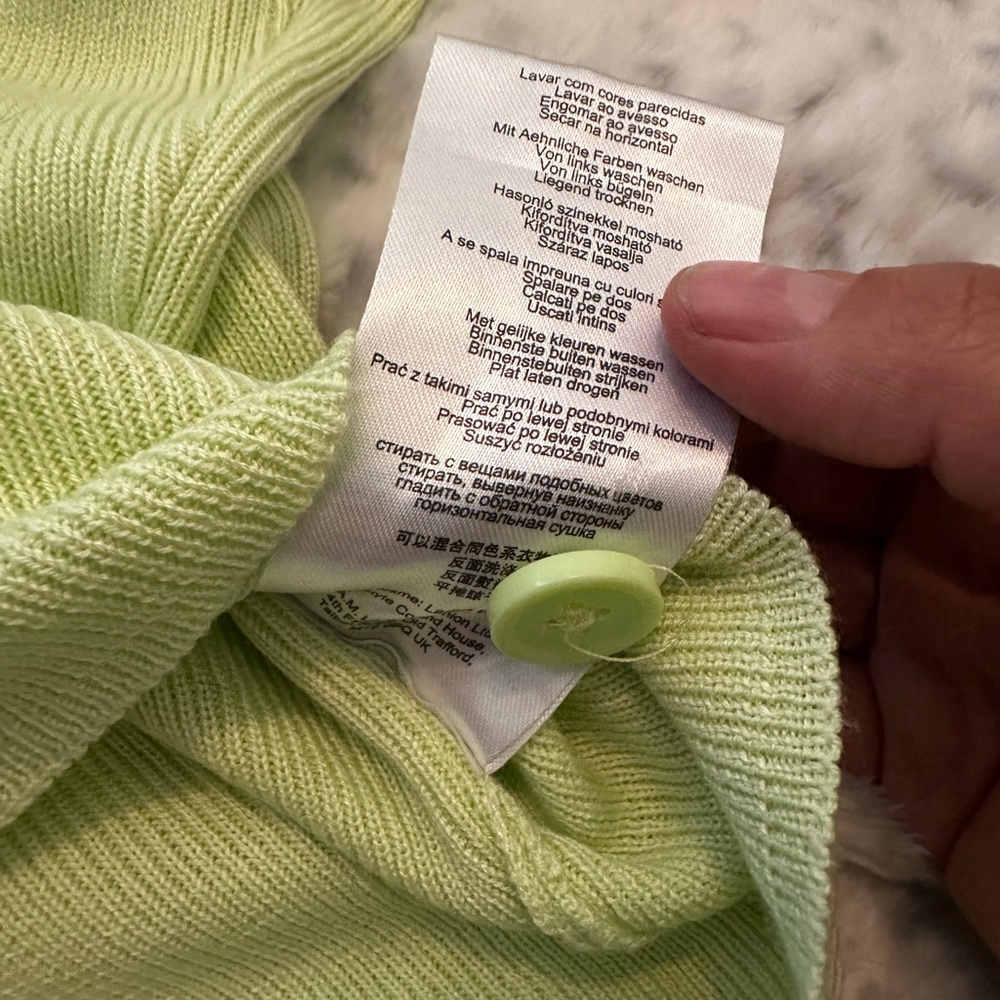 Threadbare button down cardigan size Large - Picture 7 of 9